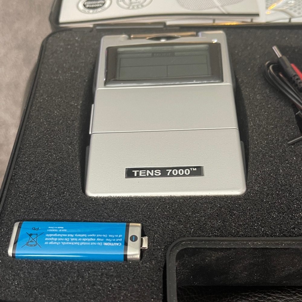 TENS 7000 Device with Electrodes - Picture 2 of 4